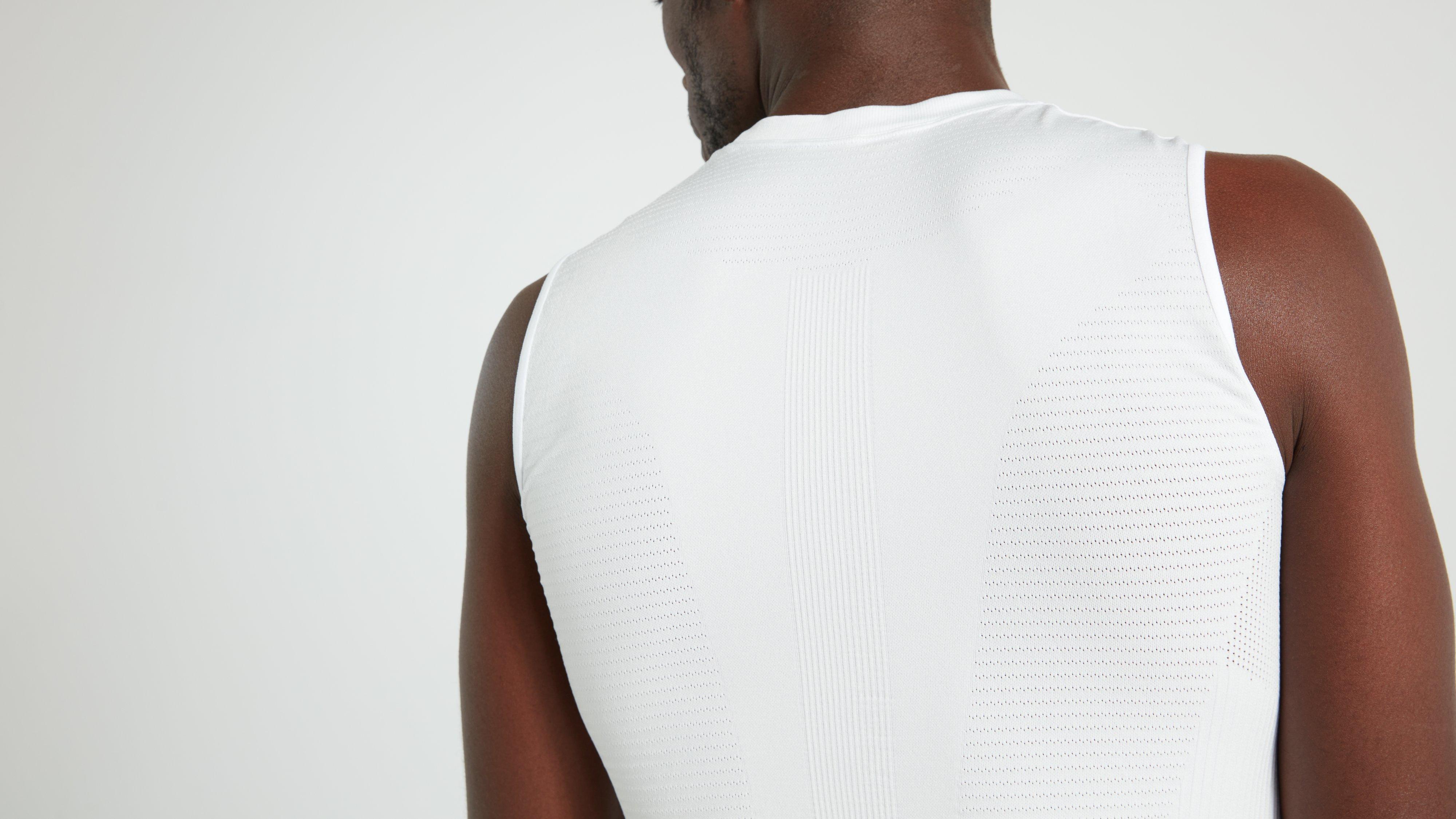 Men's Seamless Light Sleeveless Base Layer