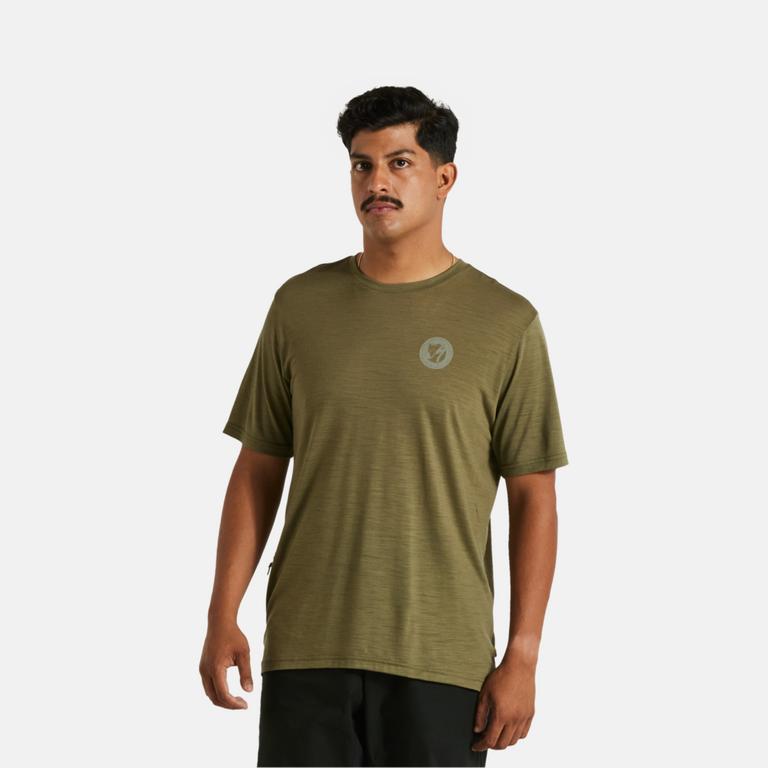 Specialized Men s Specialized Fjallraven Wool Short Sleeve Tee Specialized Retail Bikes Australia