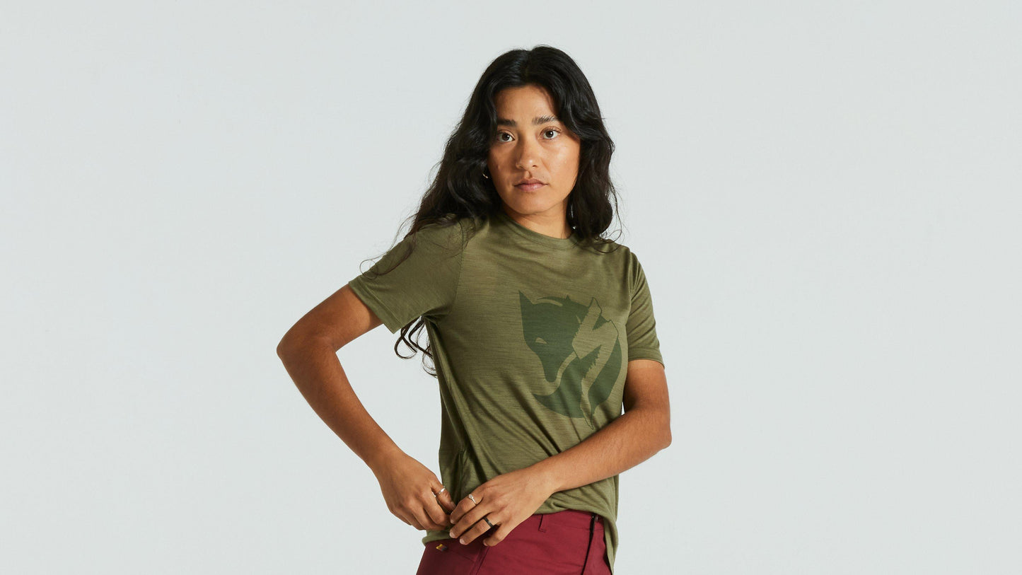 Women's Specialized/Fjällräven Wool Short Sleeve Tee