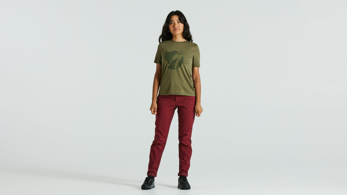 Women's Specialized/Fjällräven Wool Short Sleeve Tee