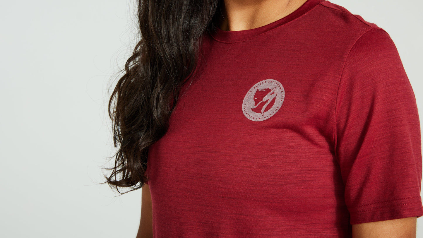 Women's Specialized/Fjällräven Wool Short Sleeve Tee