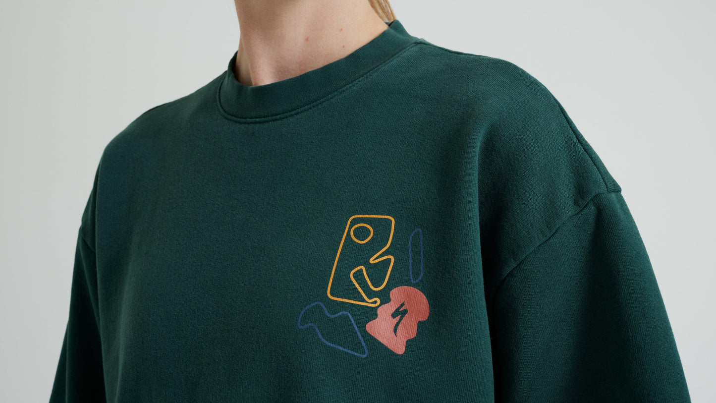 Graphic Crewneck Sweatshirt