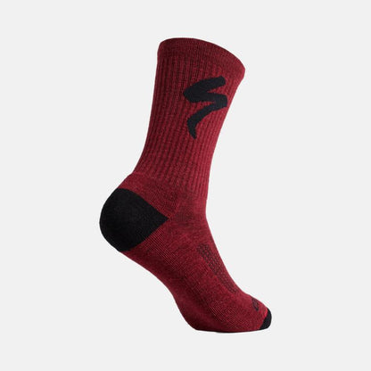 Merino Midweight Tall Logo Socks