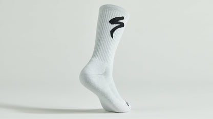 Merino Midweight Tall Logo Socks