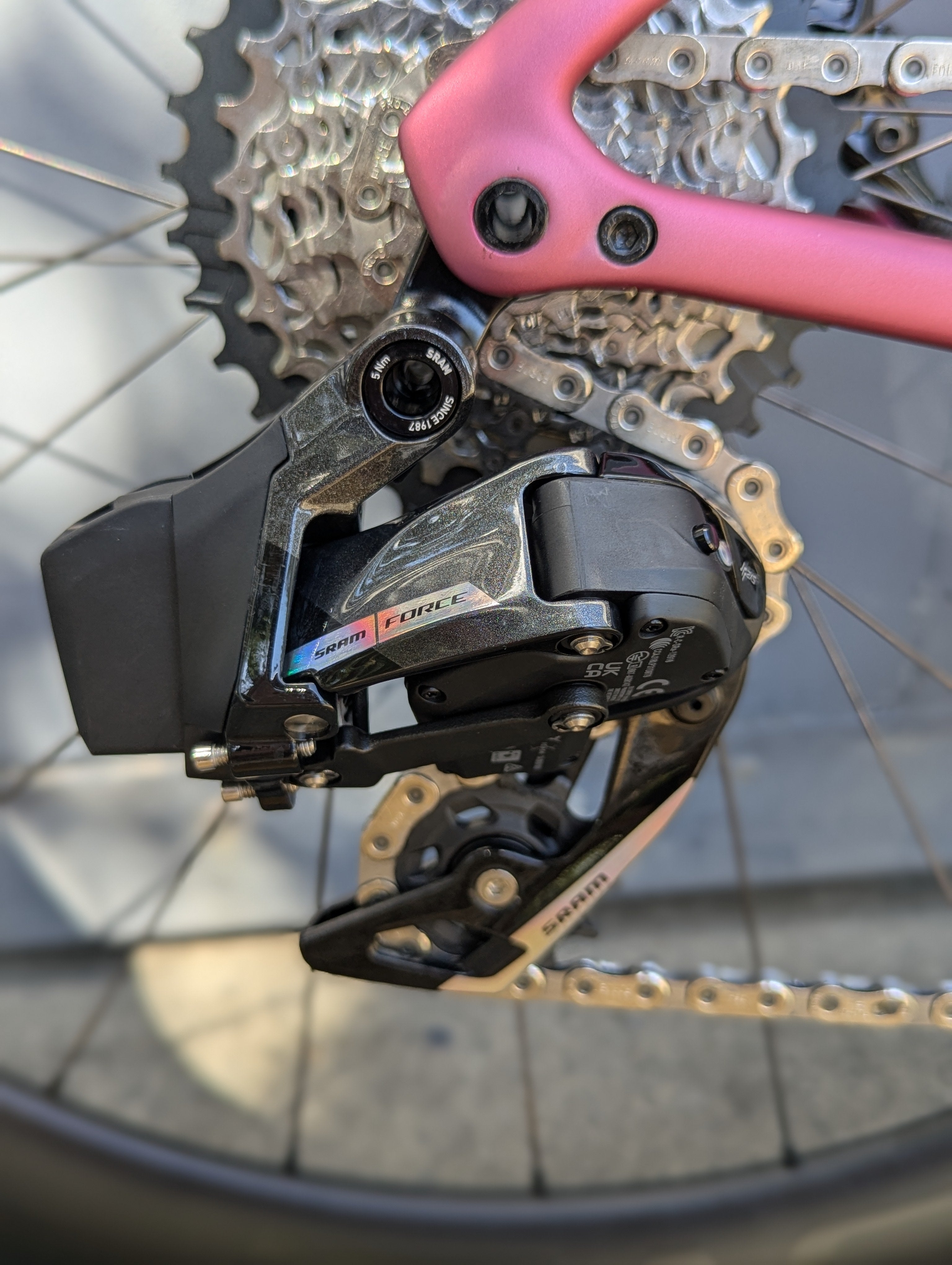 Ex Demo Tarmac SL8 Pro - SRAM Force eTAP AXS 54